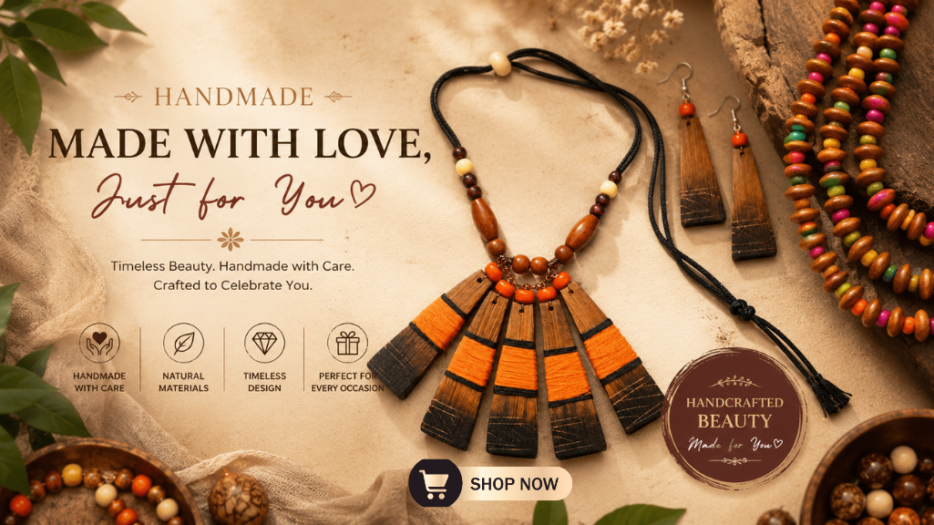 Gold and White Elegant Jewellery Facebook Ad (Website)