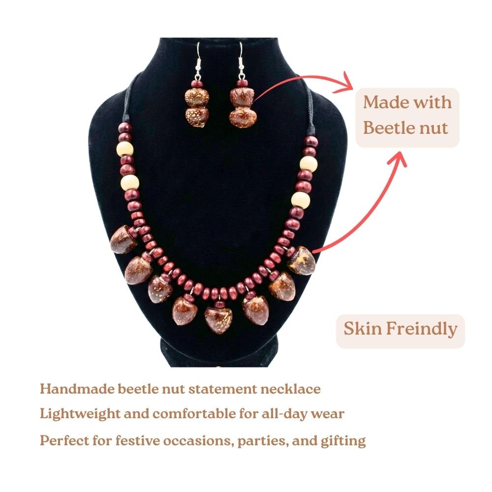 Betel Nut Jewellery Set for Women