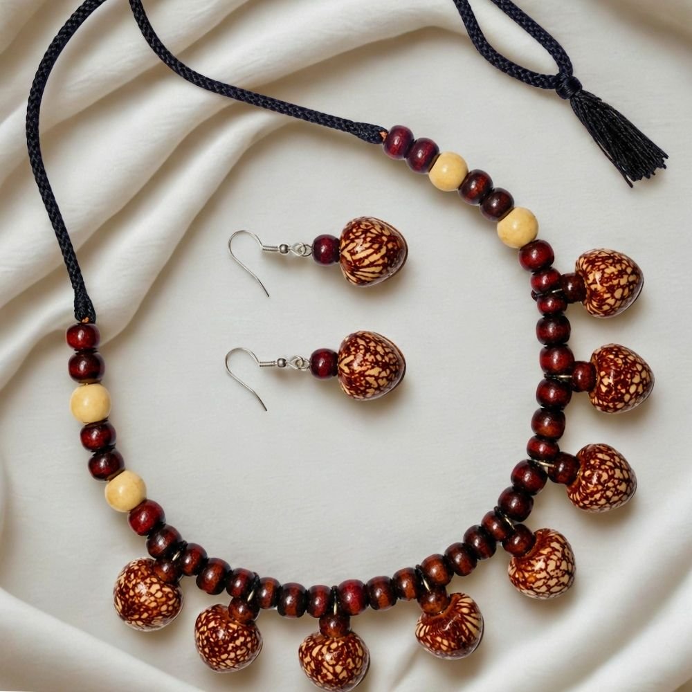 Betel Nut Jewellery Set for Women
